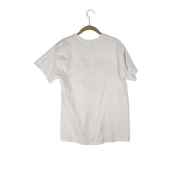 Penn State White Short Sleeve T-Shirt With 1855 Seal Mens Size Small - Picture 2 of 6